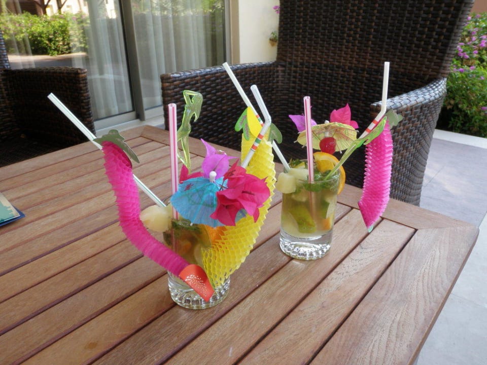 Drinks immer dekoriert Turquoise Hotel