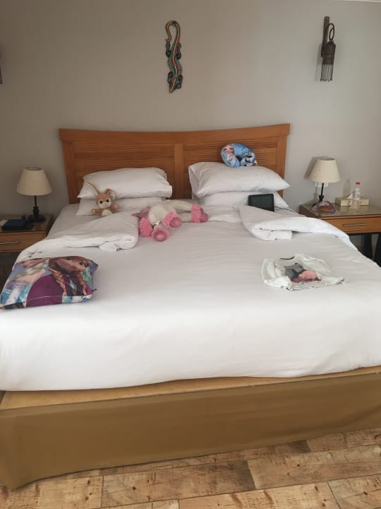 Spielsachen drapiert (Bett gemacht) Prima Life Makadi Resort