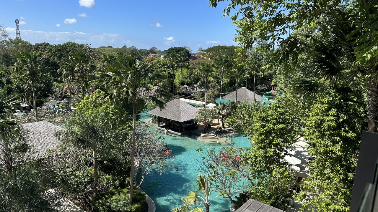 Ausblick Mövenpick Resort & Spa Jimbaran Bali