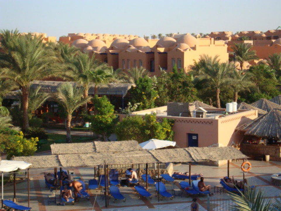 Toller Aublick vom Zimmer Jaz Makadi Oasis Resort