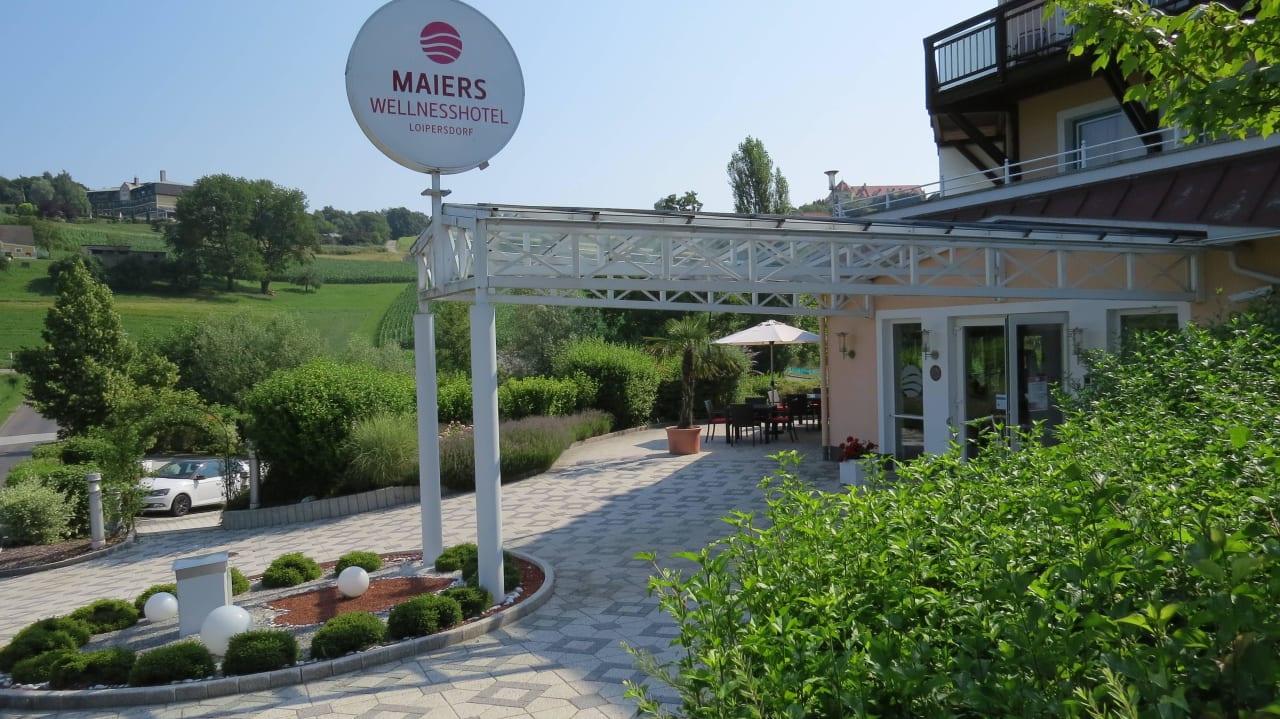 Eingangsbereich Hotel Albizia