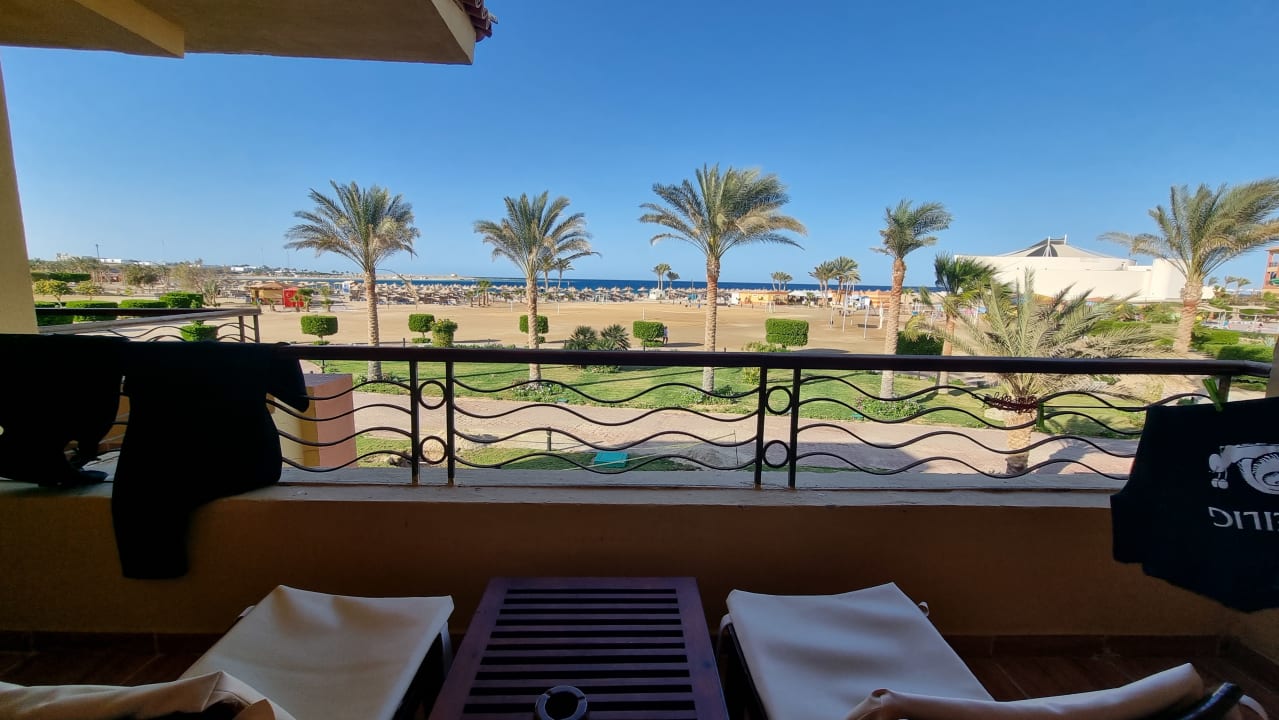 Ausblick Malikia Resort Abu Dabbab