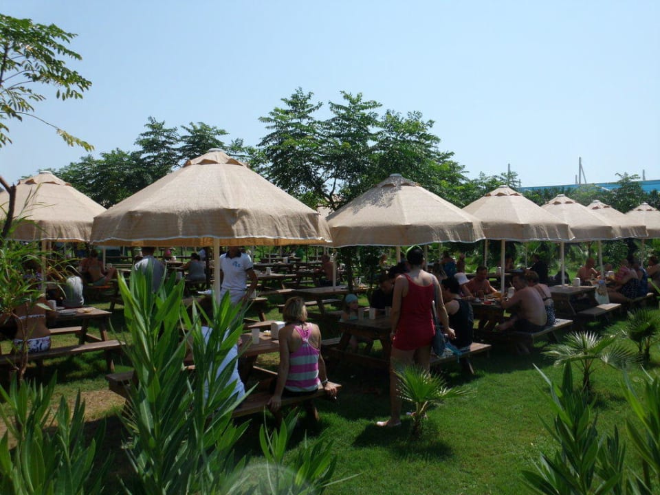 Grillbereich im Garten Seaden Sea World Resort & Spa