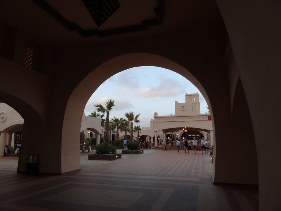 Blick auf den "Marktplatz" Hotel Riu Touareg
