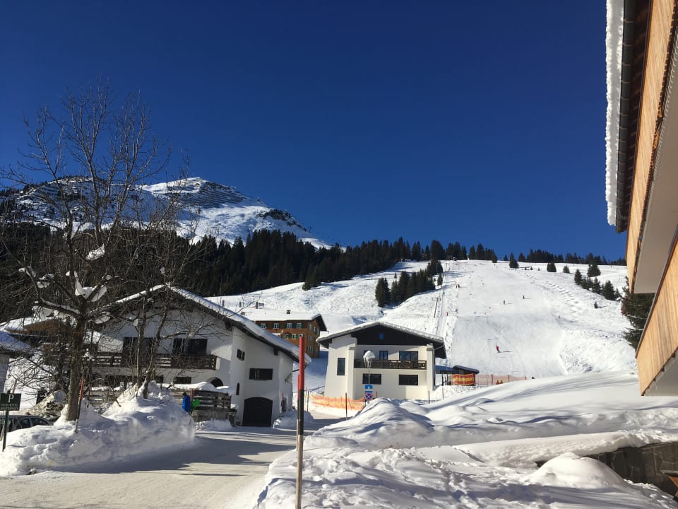 Ausblick Pension Alpenfluh
