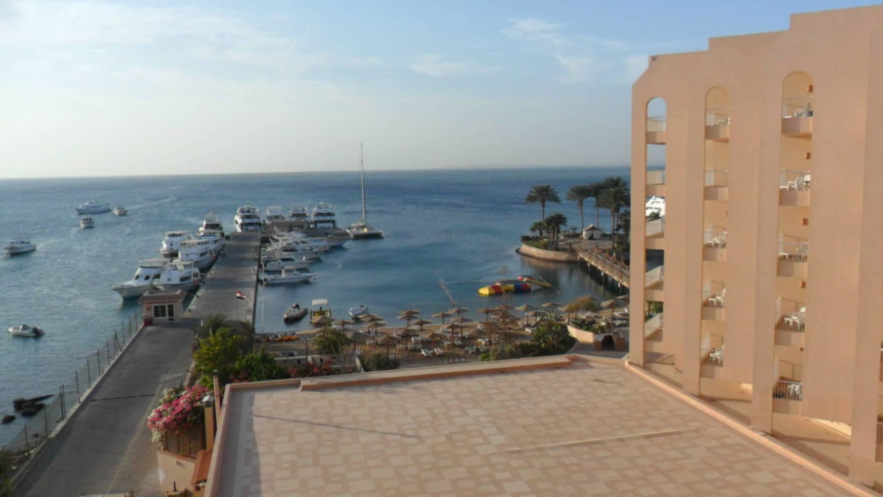 Ausblick Marriott Hurghada Beach Resort
