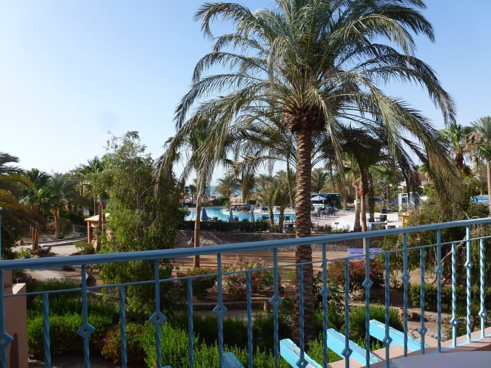 Blick Richtung Pool und Meer von Zi. 225 Club Paradisio El Gouna, Red Sea