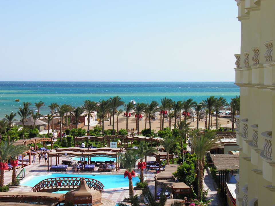 Sicht von Balkon/Hotelzimmer Riviera Aqua Park Resort