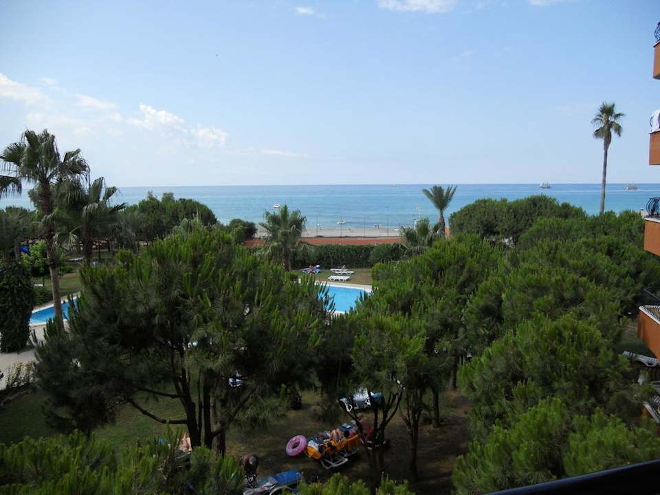 Ausblick vom Zimmer 723 Club Turtas Beach Hotel