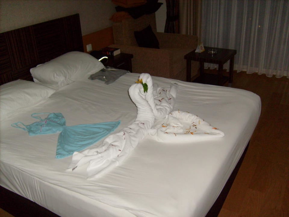 Die Putzfee dekoriert das Bett Sherwood Exclusive Lara