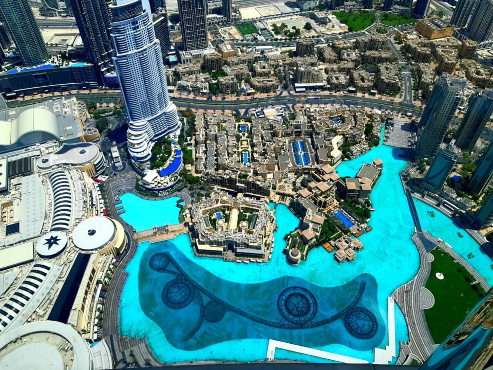 Ausblick Fairmont Dubai