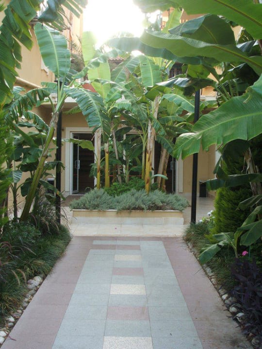 Eingang eines der Häuser Belek Beach Resort Hotel