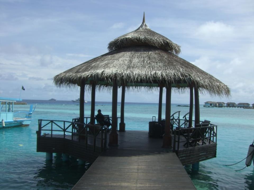 Empfangsbungalow am Hafen Cinnamon Dhonveli Maldives