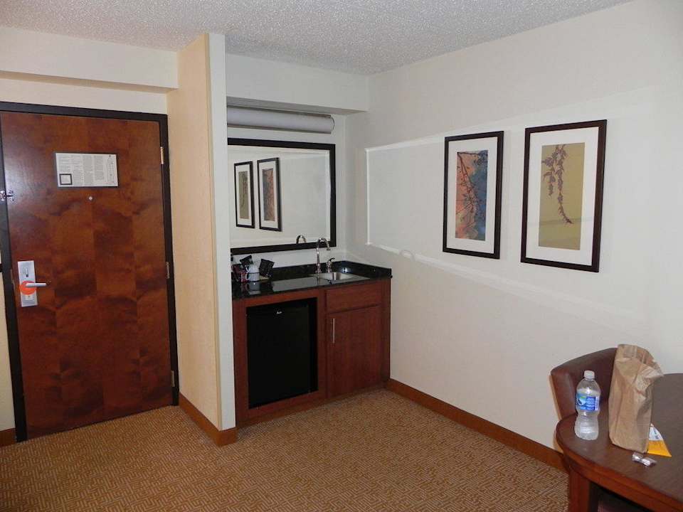 Eingangsbereich des Zimmers Hotel Hyatt Place Charlotte Airport