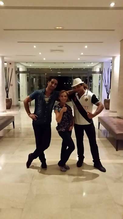 Sonja mit Ihrem Team,vielen Dank nochmal Hotel Rosa Beach