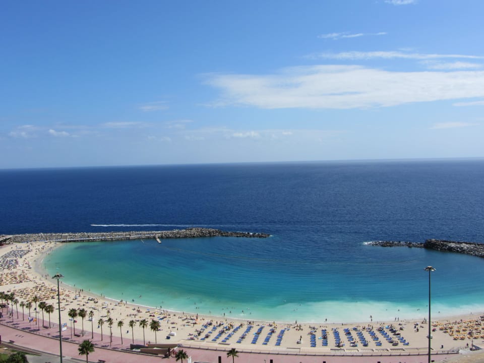 Ausblick vom Zimme 2511 auf die Bucht Gloria Palace Royal Hotel & Spa