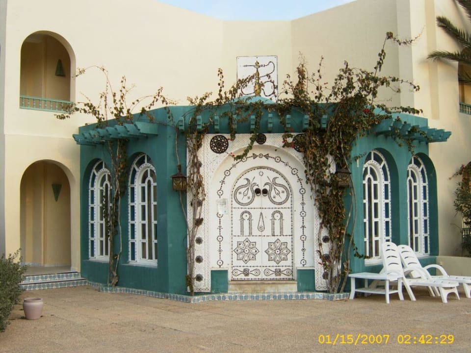 Das maurische Cafe The Ksar Djerba Charming Hotel & SPA