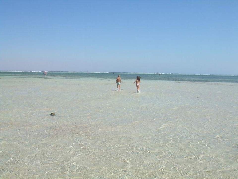 Der weitläufige Strand Jaz Mirabel Park & Club