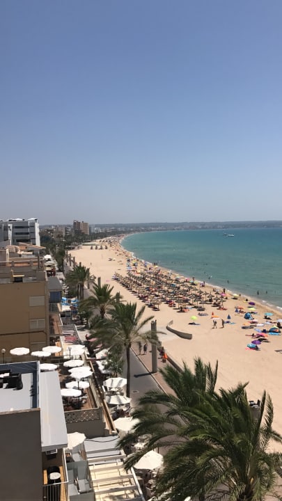 Ausblick Hotel Edén Palma Playa - Adults Only