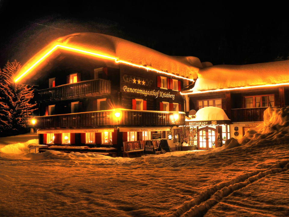 Panoramagasthof Kristberg im Winter Panoramagasthof Kristberg