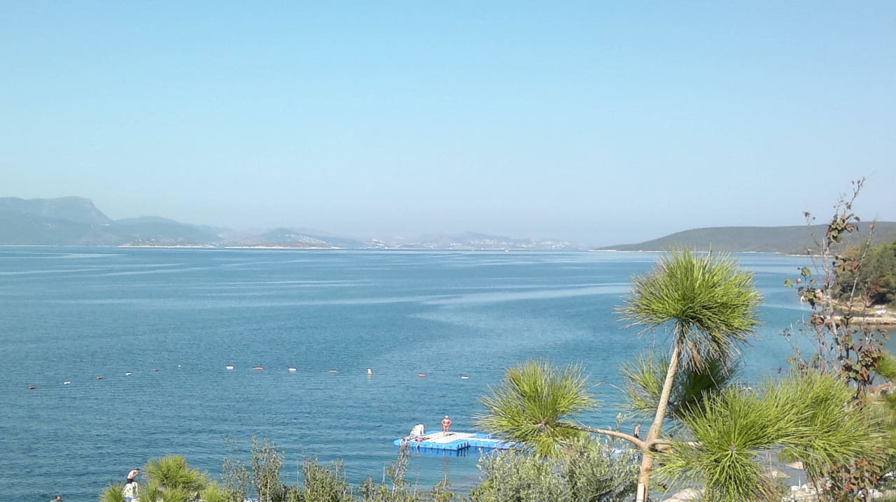 Aussicht La Blanche Island Bodrum