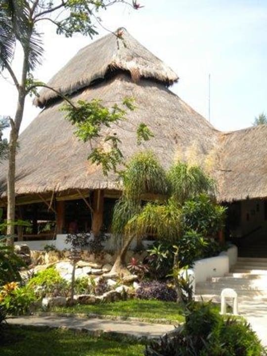 Hauptrestaurant mit Frühstücksbuffet Hotel Las Palapas