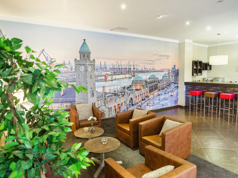 Lobby Hotel Domicil Hamburg by Golden Tulip