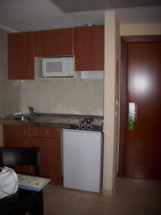 Küche im Zimmer allsun App.-Hotel Orient Beach