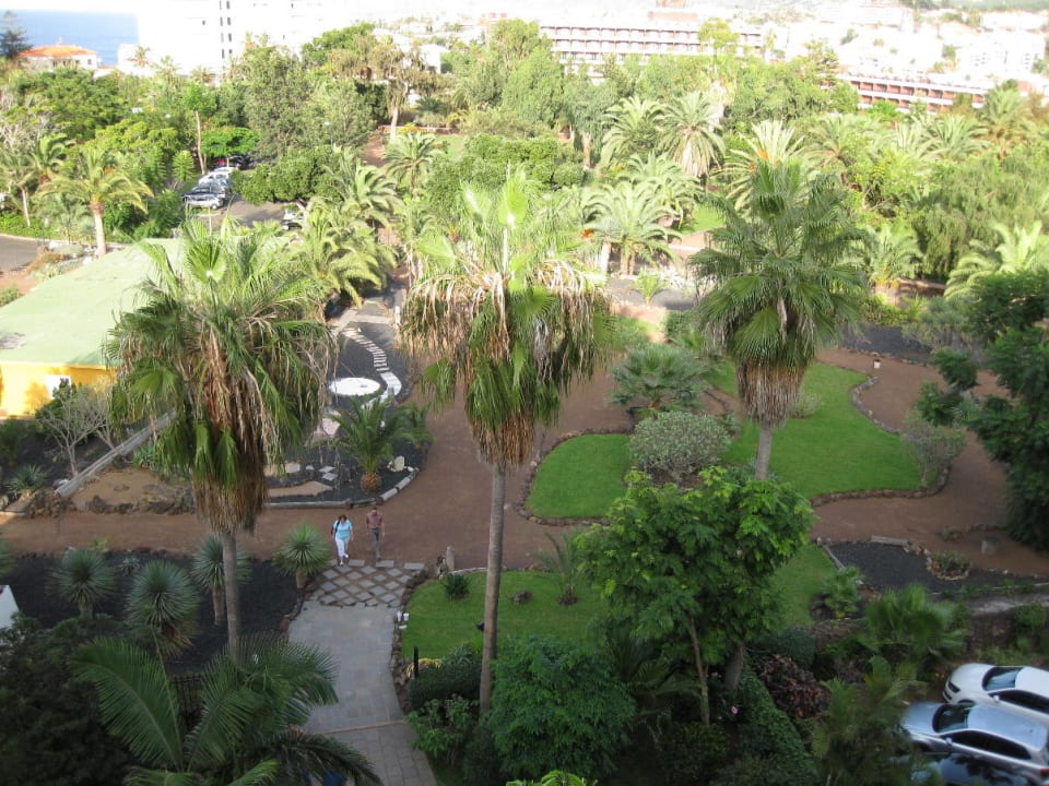 Ausblick Parkanlage Hotel Tigaiga