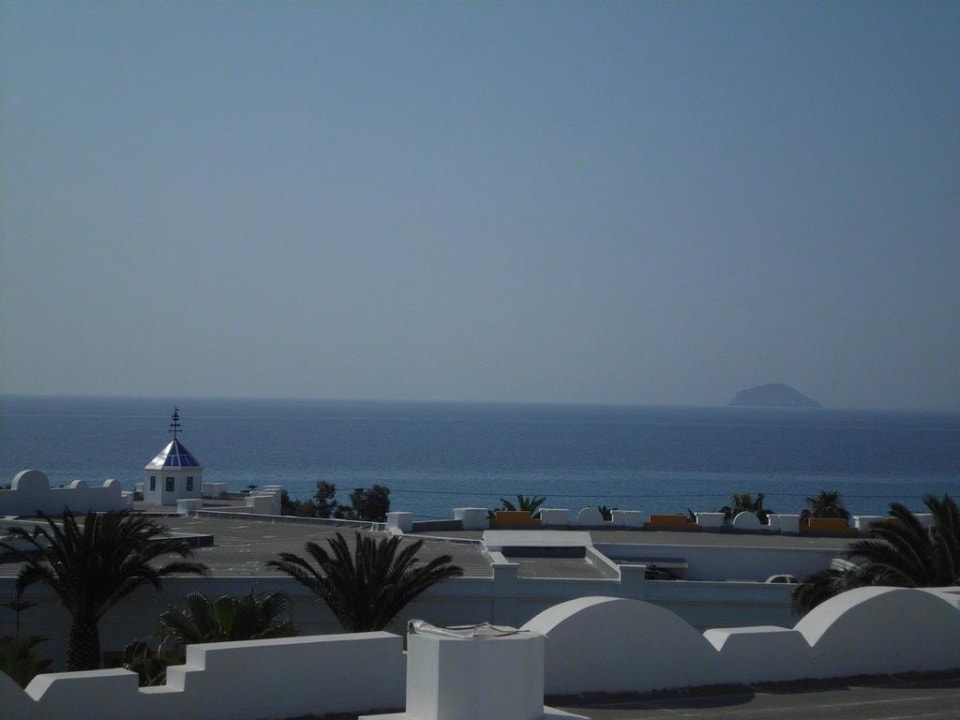 Ausblick zum Meer Lagas Aegean Village