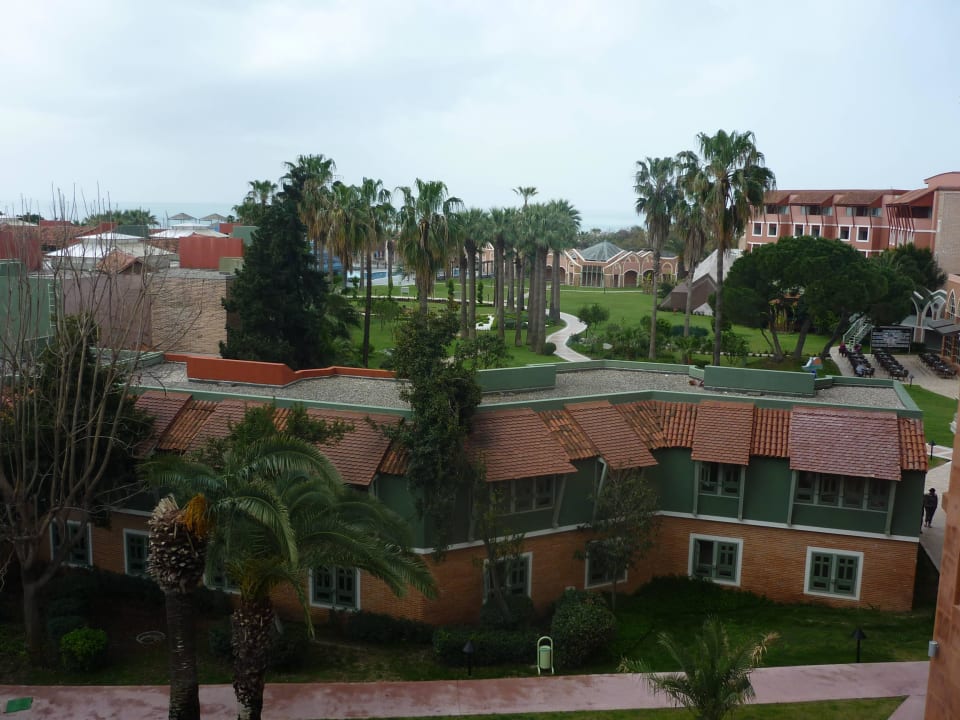 Aussicht vom Balkon Megasaray Club Belek