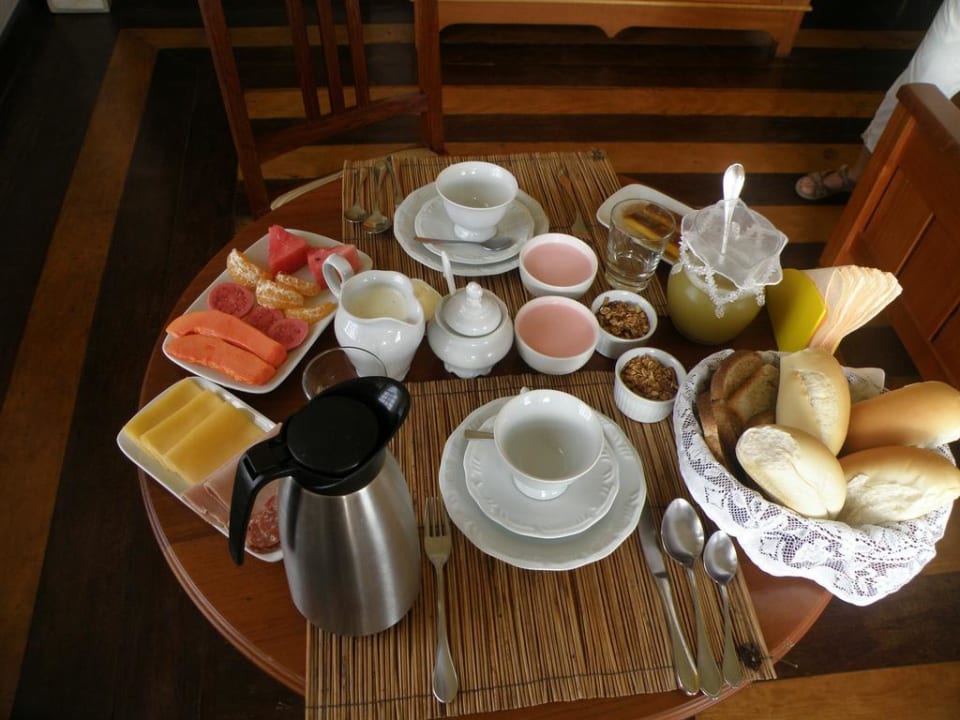 Frühstück am Morgen (einfach klasse) Hotel Pousada Solar dos Deuses