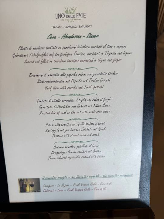 Gastro Lino delle Fate - Eco Village Resort