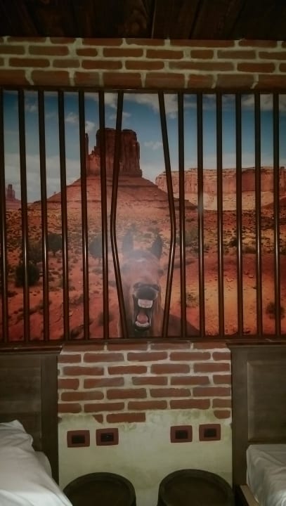 Zimmer Wild West Gardaland Adventure Hotel