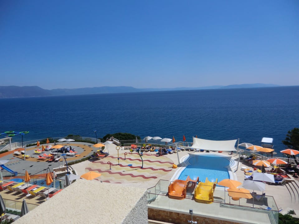 Wasserspielplatz und Rutschen Girandella Resort Valamar Collection