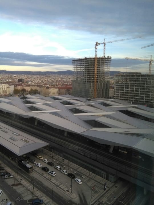 Ausblick Motel One Wien Hauptbahnhof