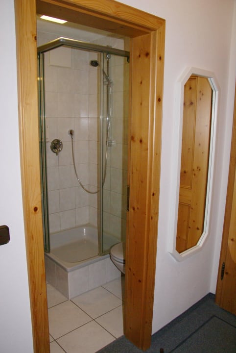 Saubere Dusche Hotel Hubertus