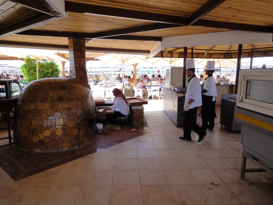 Beachbar - Fladenbrot Pickalbatros Dana Beach Resort - Hurghada