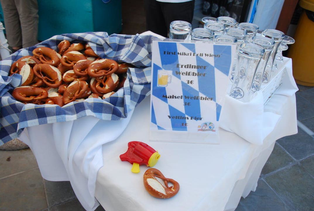 Deutsche Brezeln und Bier  Atlantica Mikri Poli Rhodes