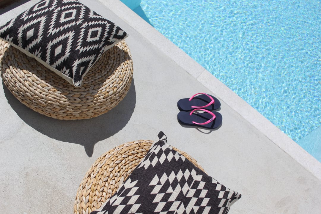 Eigener Poolzugang Casa Cook Rhodes