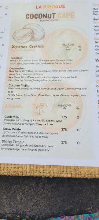 Gastro La Pirogue Mauritius