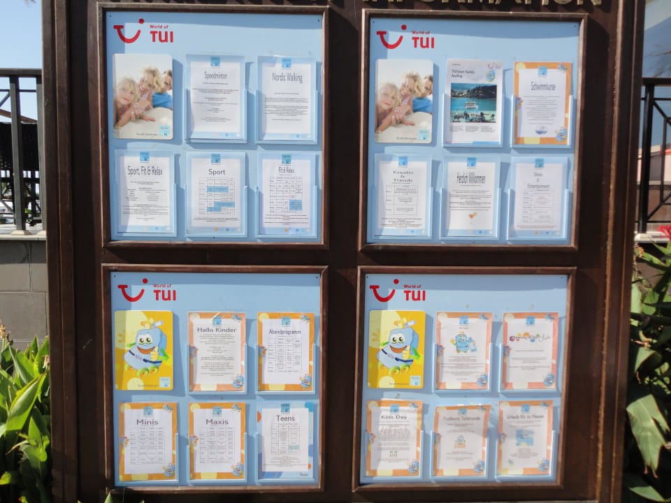 TUI Animationsplan TUI BLUE Palm Garden