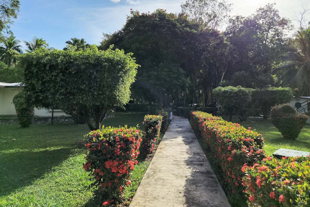 Gartenanlage Hotel Nututun Palenque