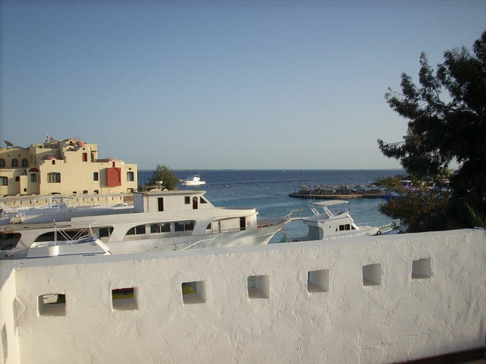 Blick zum Hafen Arabella Azur Resort