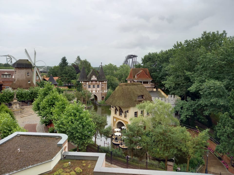 Ausblick Heide Park Abenteuerhotel