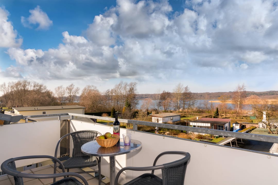 Blick Richtung Schmachter See Pension Anker Garni