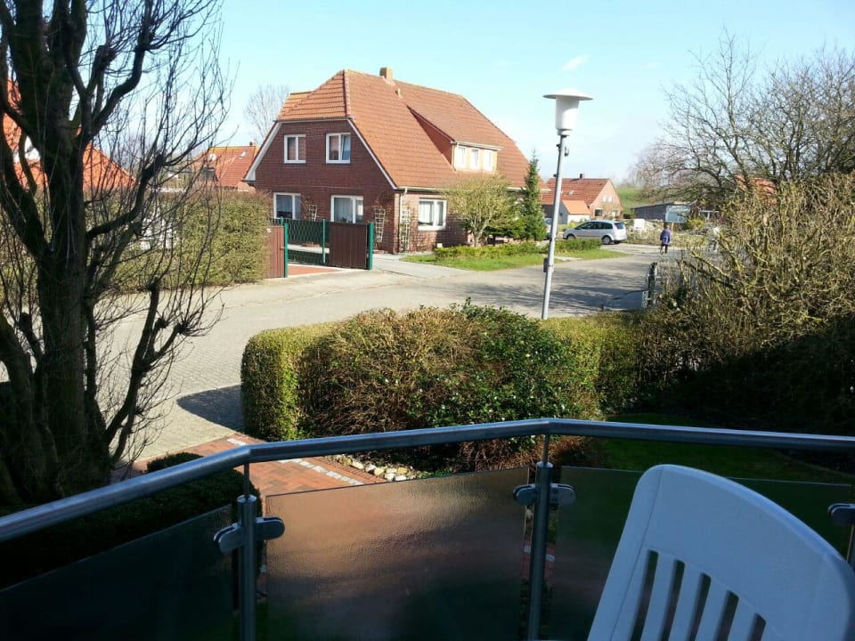 Blick vom Balkon Hotel Bendiks