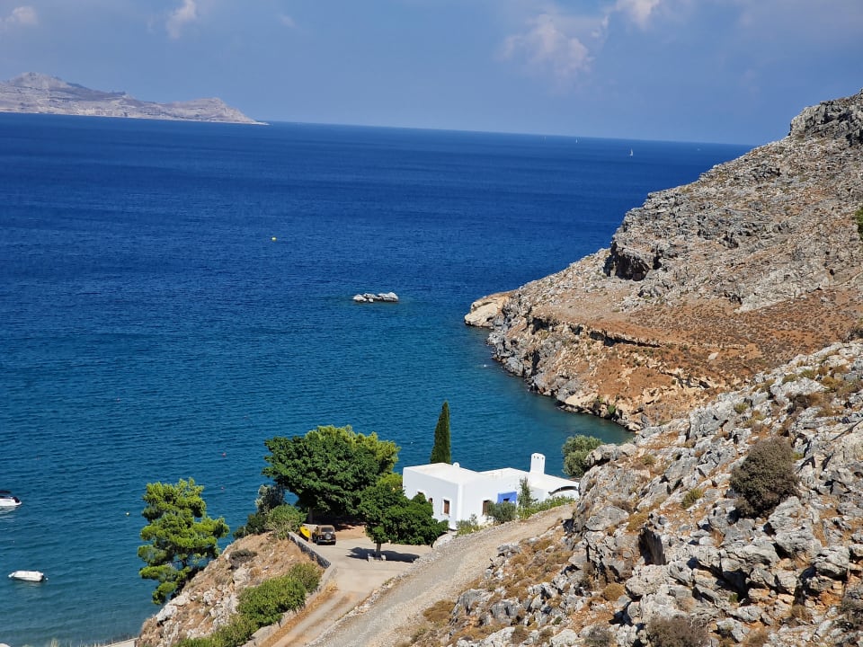 Ausblick Lindos Blu, Luxury Hotel & Suites - Adults only