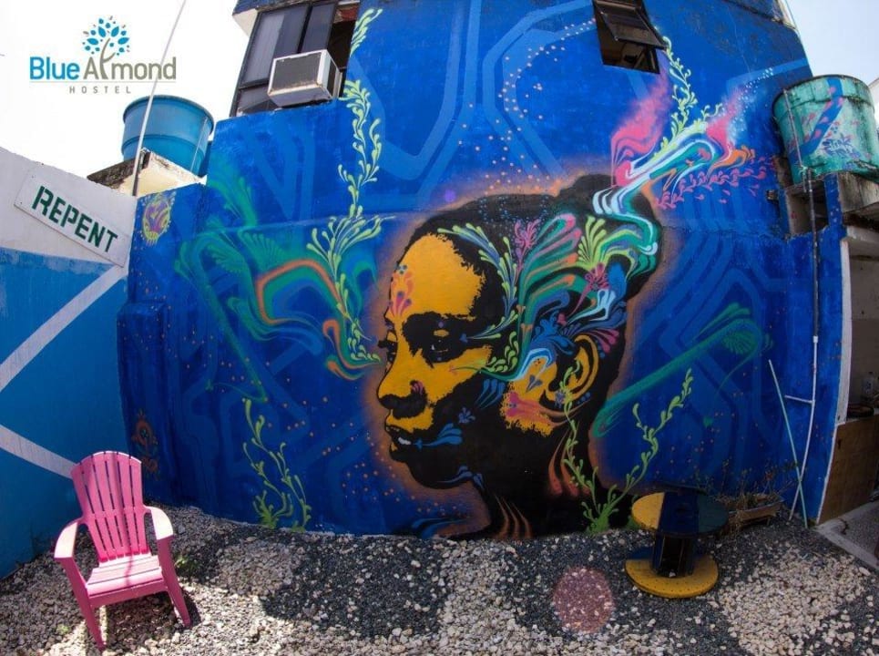 Patio Hostel Blue Almond