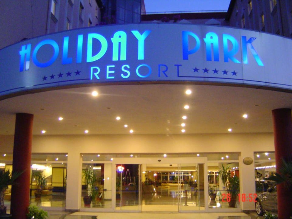 Eingang Holiday Park Resort